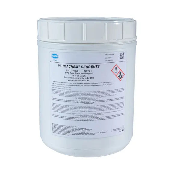 HACH Free Chlorine DPD 1000pk