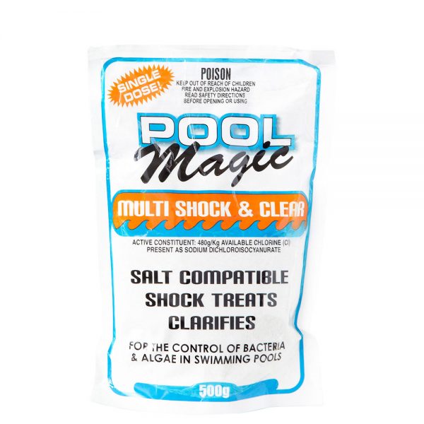 Pool Magic Slpasher Pool Magic Multi Shock & Clear 2Kg — Sigma Telford Group