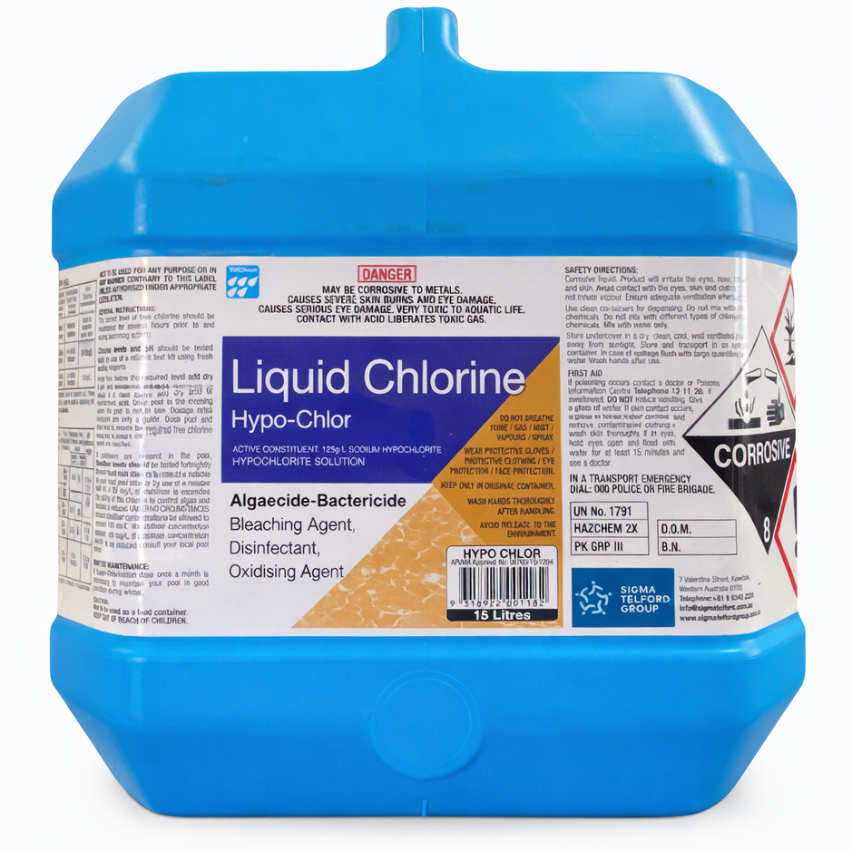 Liquid Chlorine- Pool Chlorine Solution